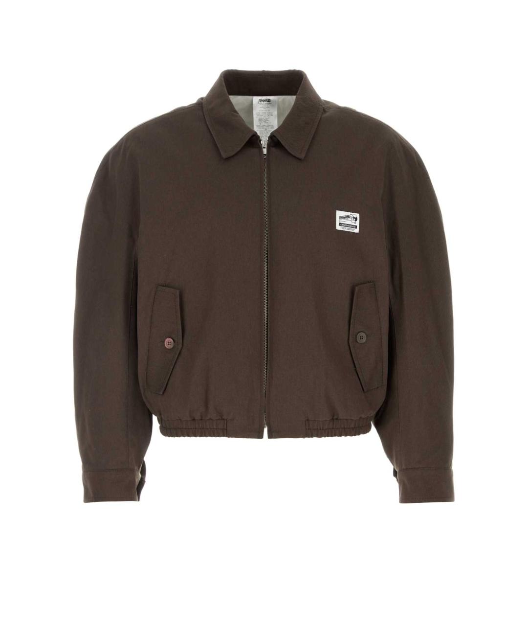 MAGLIANO Коричневая хлопковая куртка, фото 1