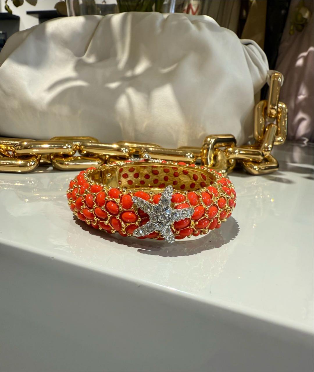 KENNETH JAY LANE Оранжевый браслет, фото 7