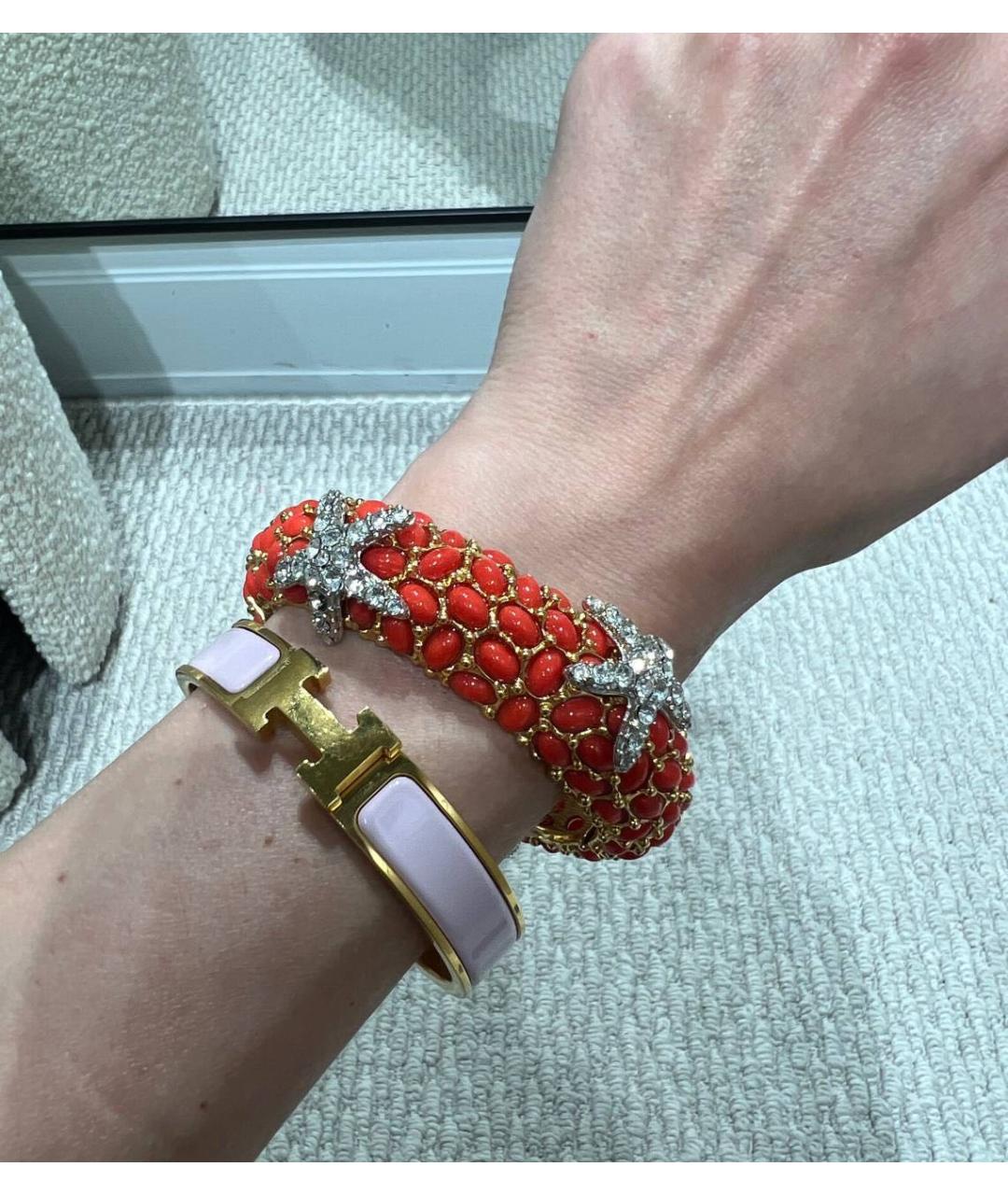 KENNETH JAY LANE Оранжевый браслет, фото 6