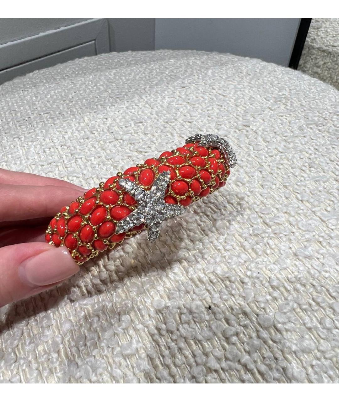 KENNETH JAY LANE Оранжевый браслет, фото 2