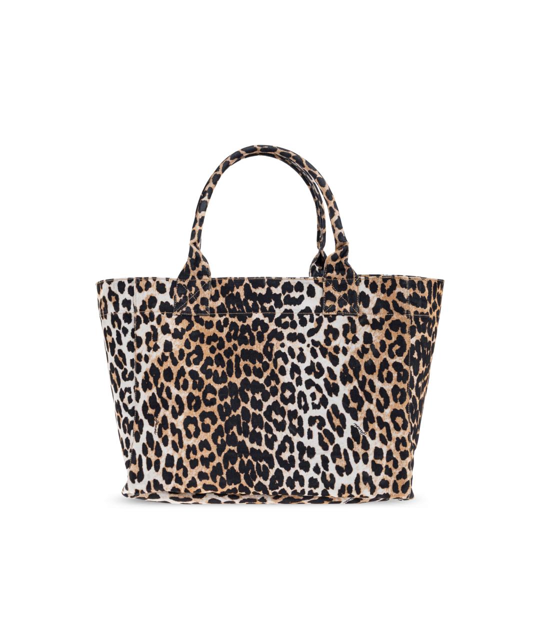 GANNI Синяя тканевая сумка тоут, фото 5