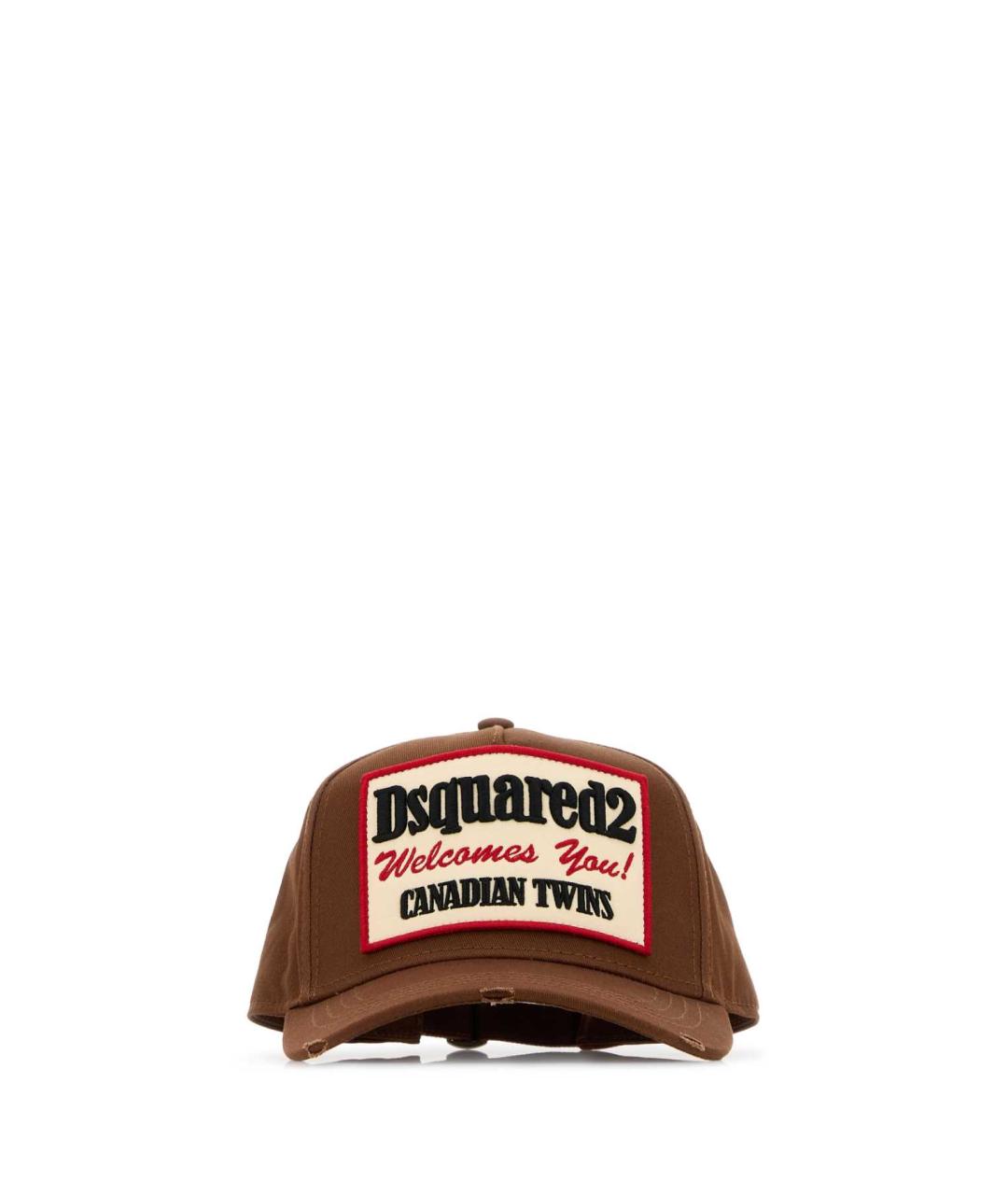 DSQUARED2 Коричневая кепка/бейсболка, фото 1