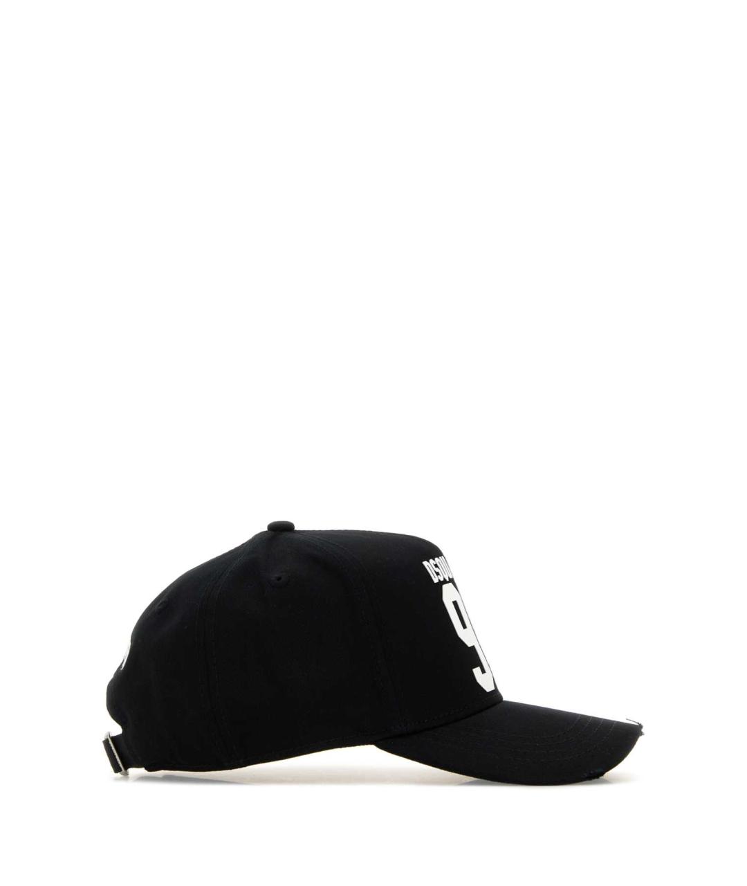 DSQUARED2 Черная хлопковая кепка/бейсболка, фото 2