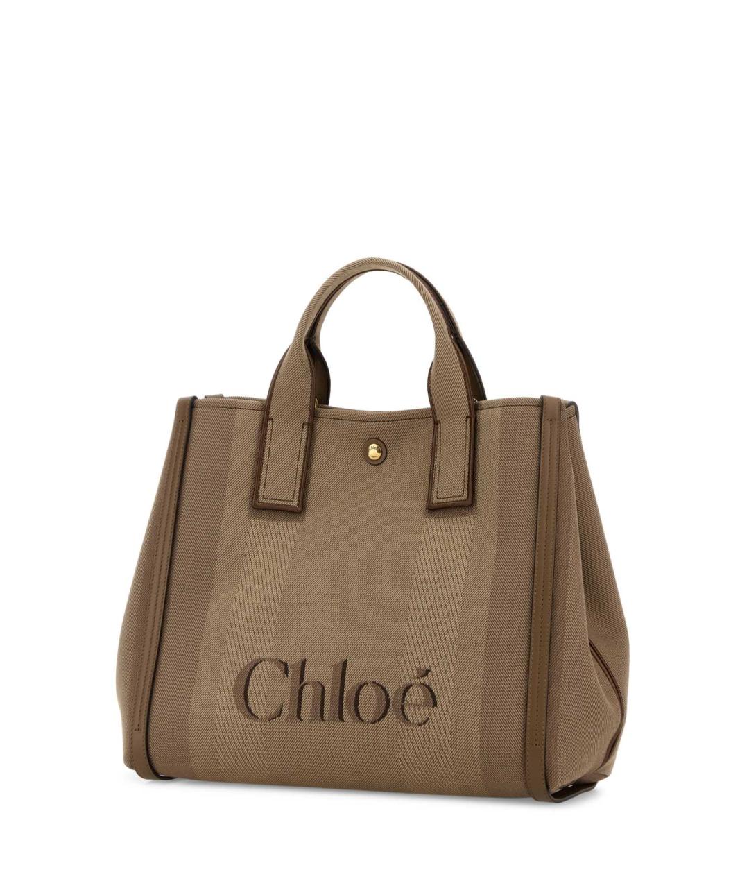 CHLOE Коричневая сумка тоут, фото 2