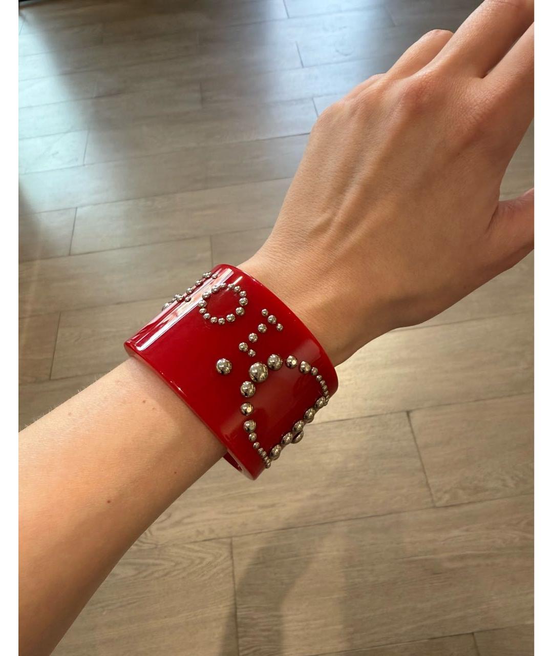 CHRISTIAN DIOR Красный браслет, фото 3