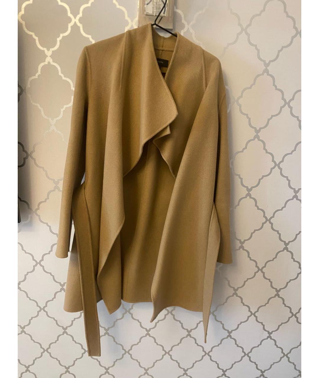 JOSEPH Коричневое кашемировое пальто, фото 5