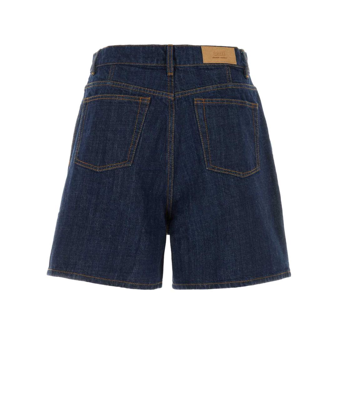 Ami Paris Темно-синие шорты, фото 2