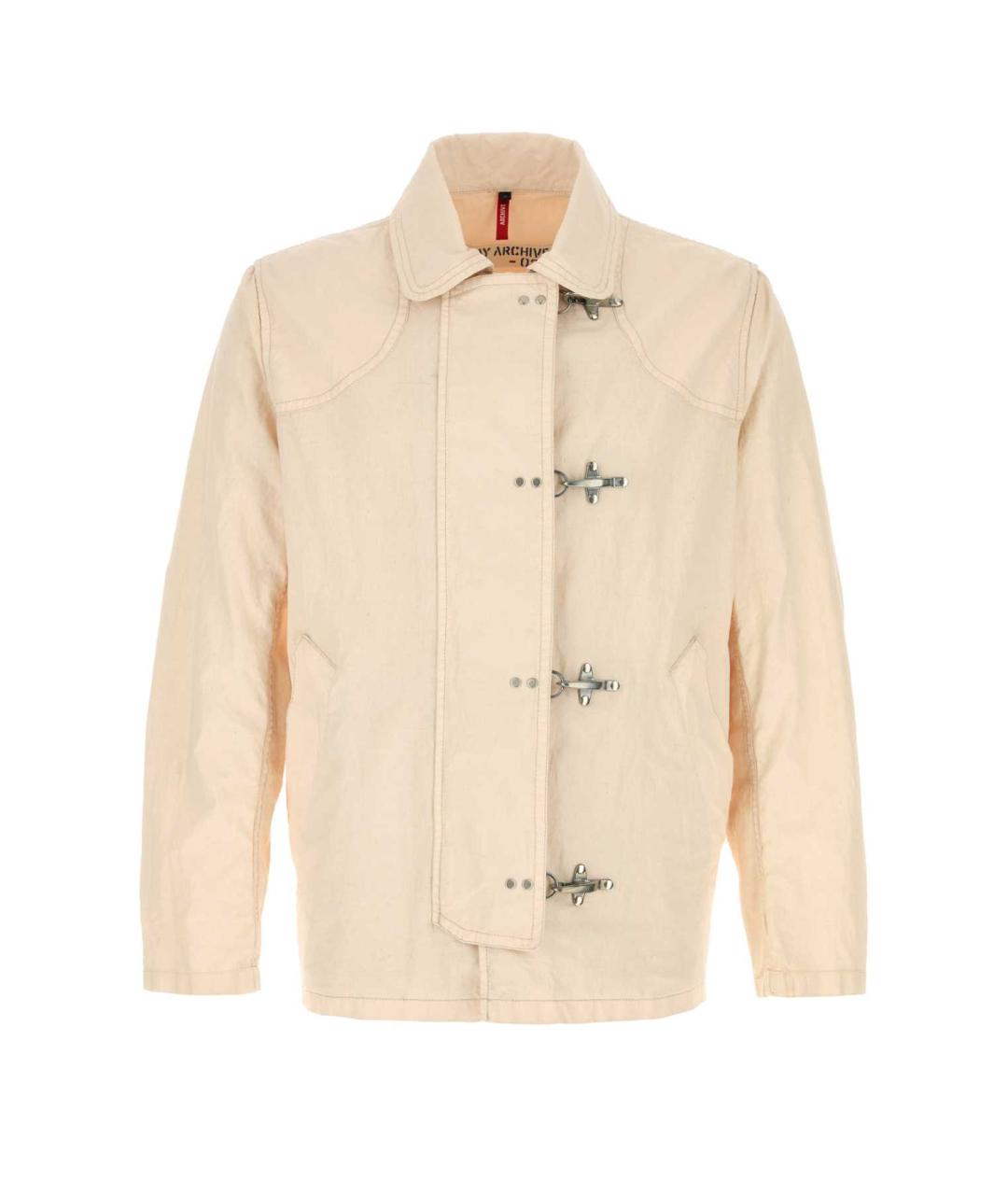 FAY Розовая льняная куртка, фото 1