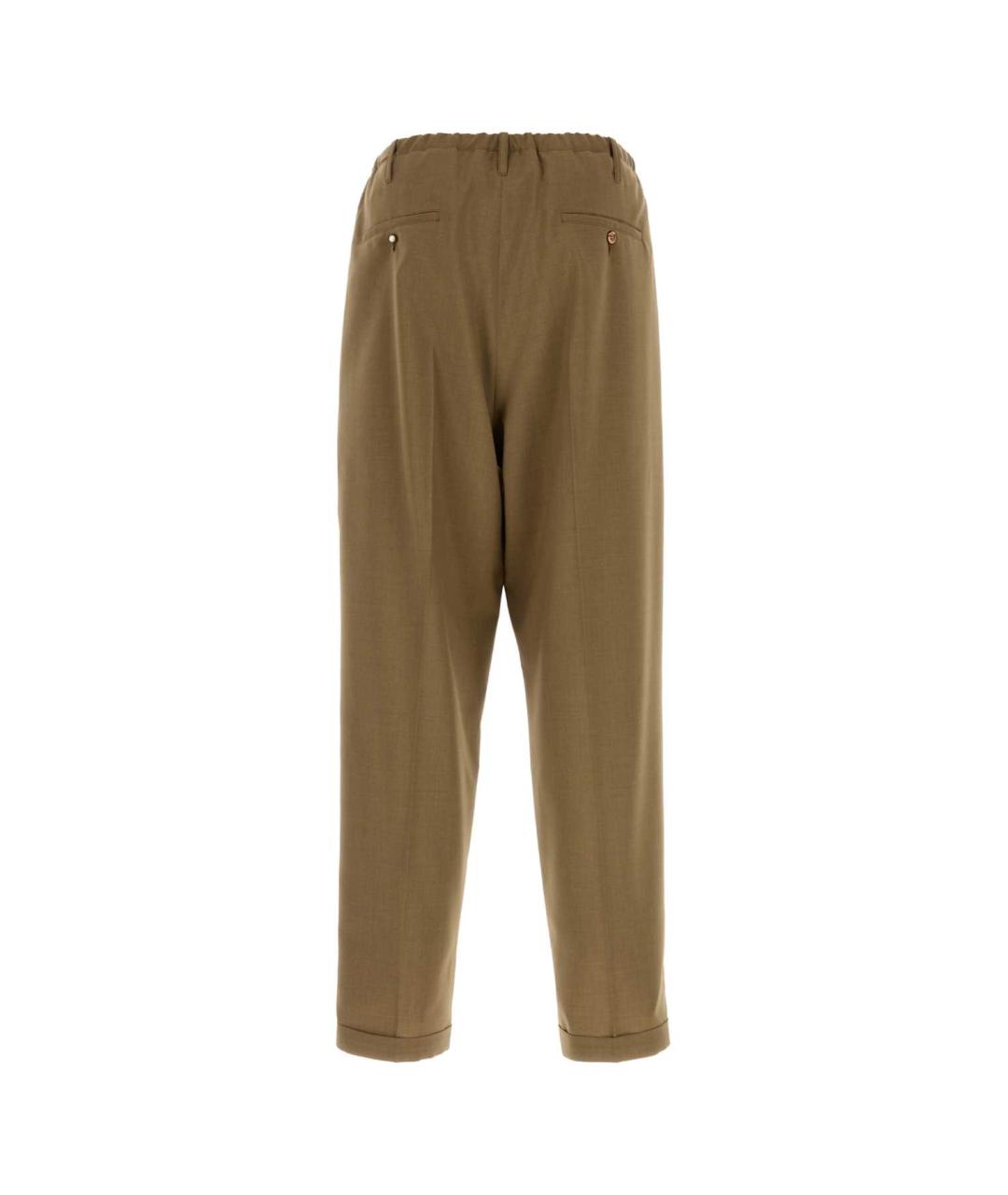 MAGLIANO Бежевые полиэстеровые повседневные брюки, фото 2