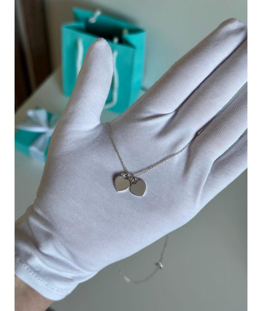 TIFFANY&CO Красная серебряная подвеска, фото 3