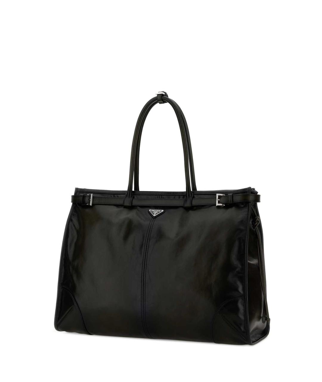 PRADA Зеленая кожаная сумка тоут, фото 2