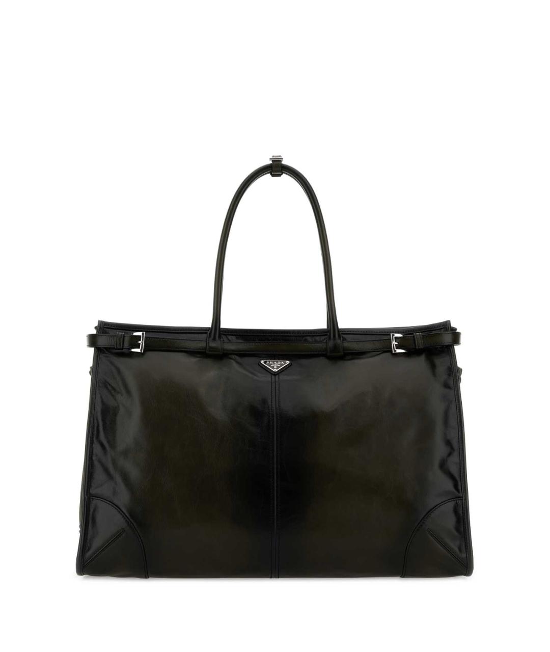 PRADA Зеленая кожаная сумка тоут, фото 1