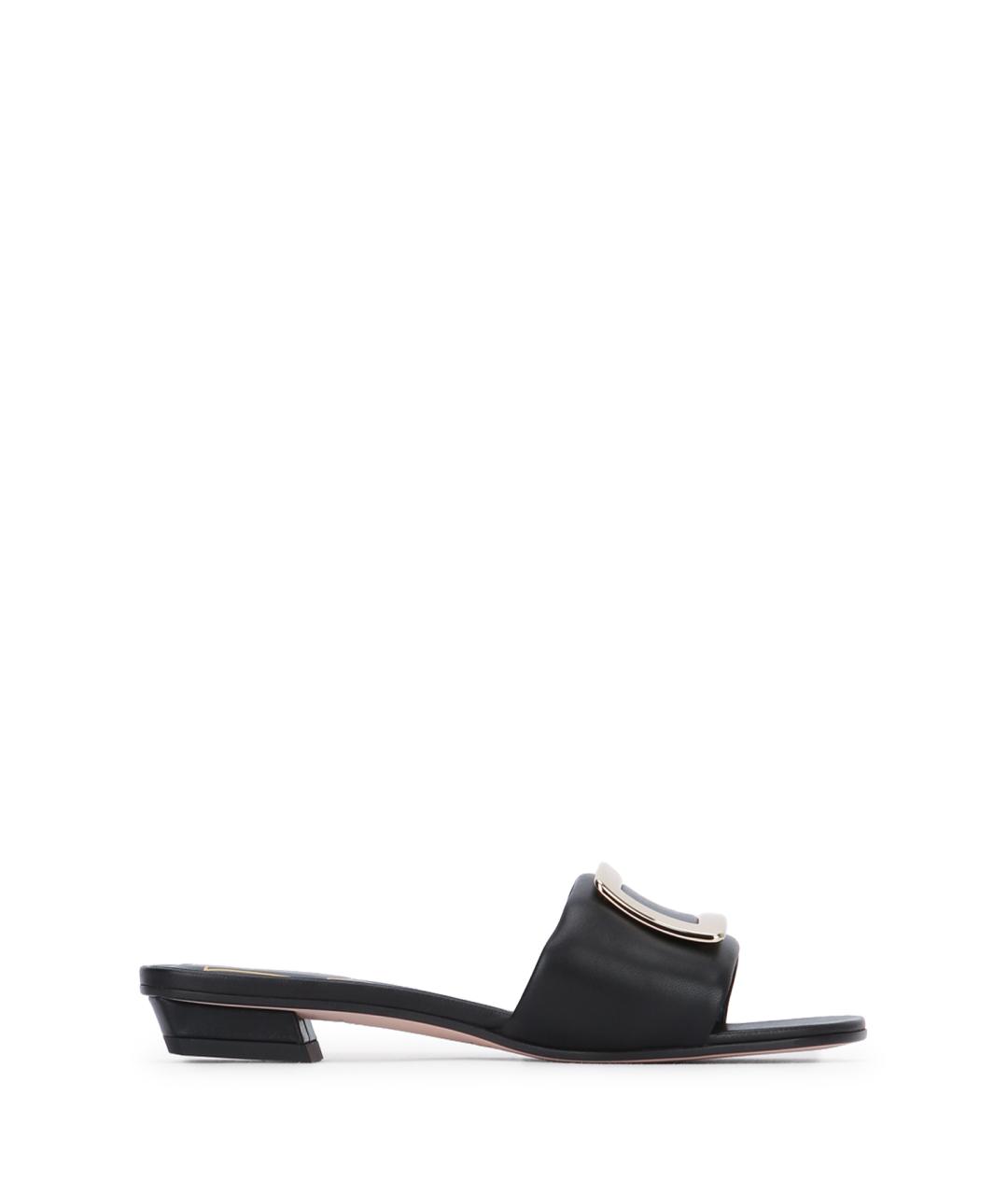 ROGER VIVIER Черные мюли, фото 1