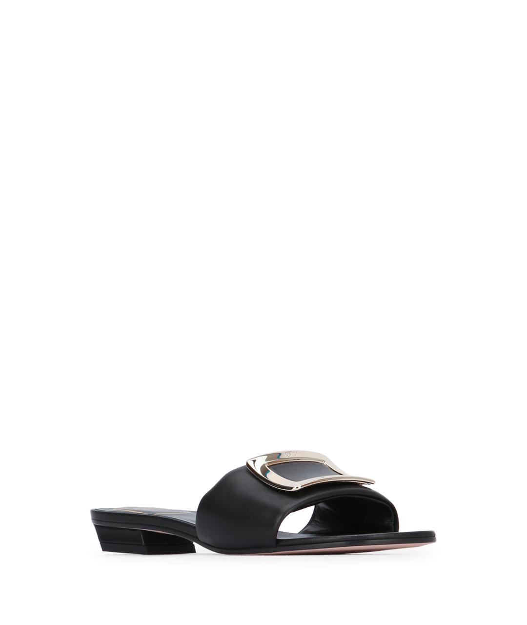 ROGER VIVIER Черные мюли, фото 2