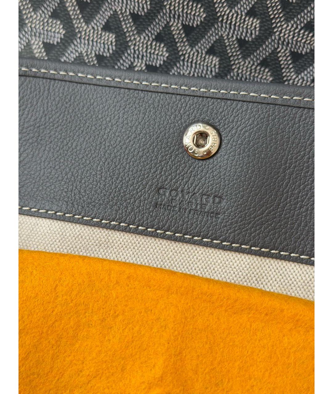 GOYARD Серая сумка тоут, фото 4