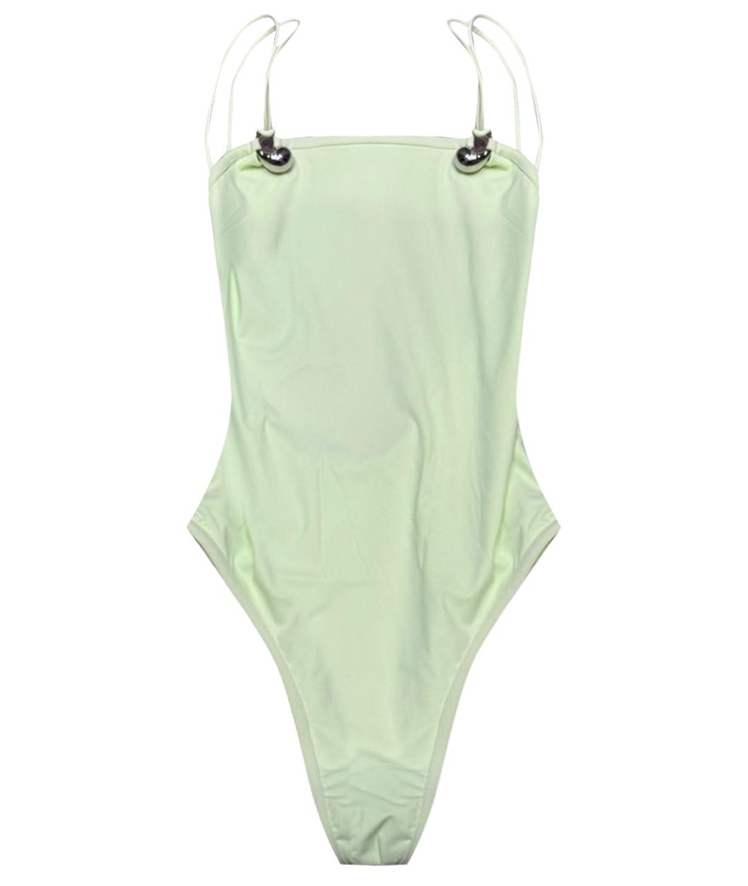 BOTTEGA VENETA Салатовый полиамидовый купальник, фото 1