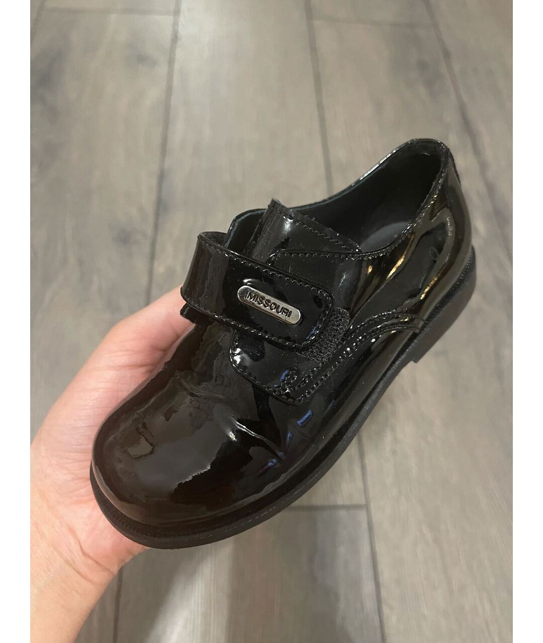 MISSOURI Черные ботинки из лакированной кожи, фото 3
