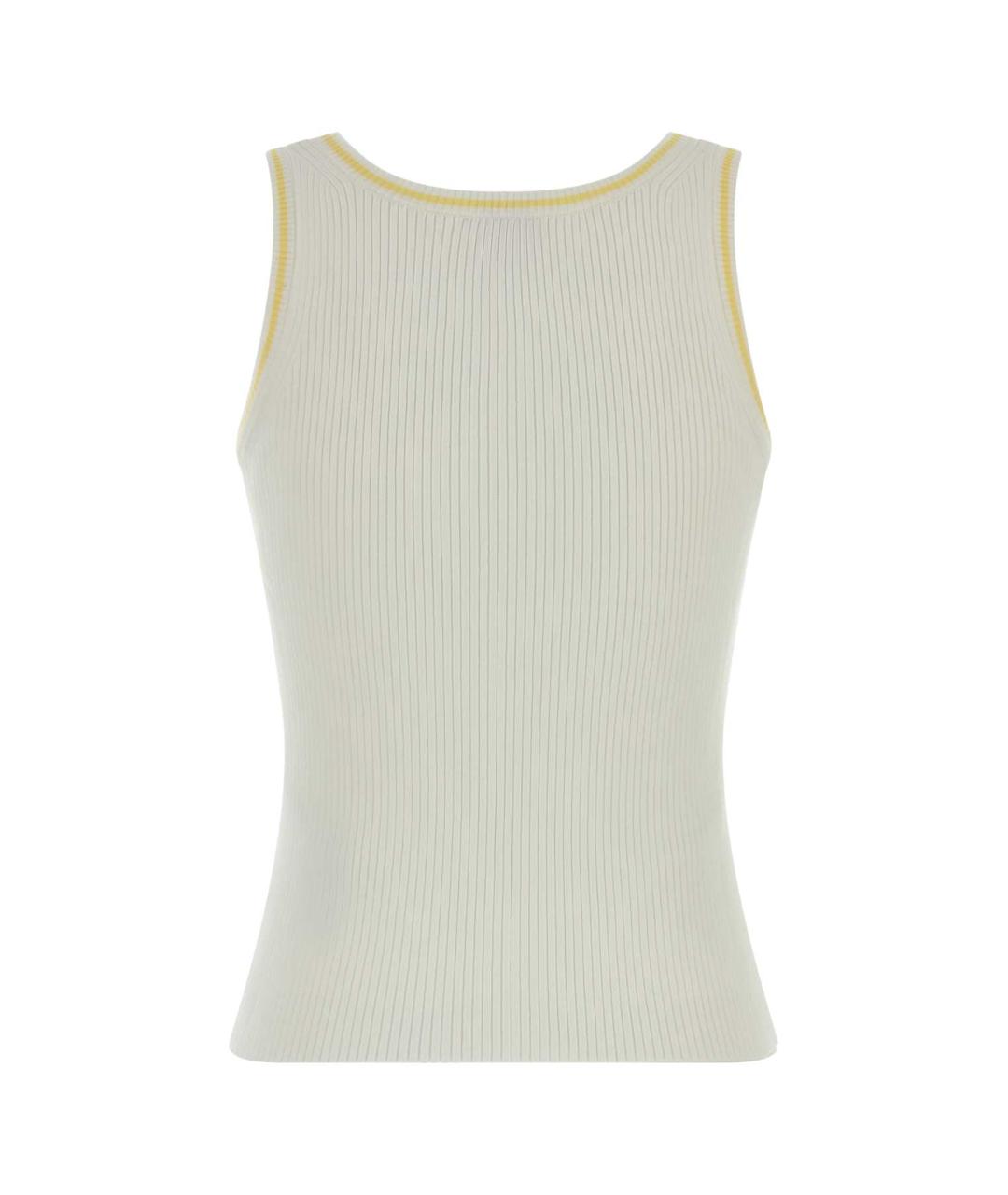 KENZO Белая вискозная майка, фото 2