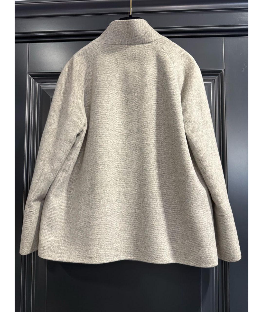 LORO PIANA Серое кашемировое пальто, фото 4