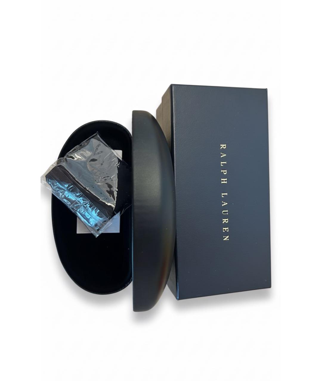 RALPH LAUREN Коралловые пластиковые солнцезащитные очки, фото 4