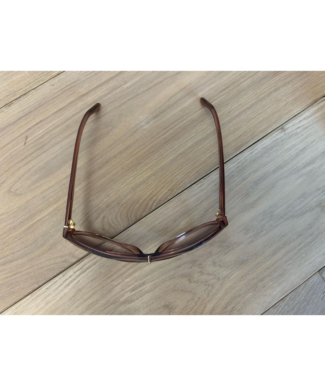 RALPH LAUREN Коралловые пластиковые солнцезащитные очки, фото 3