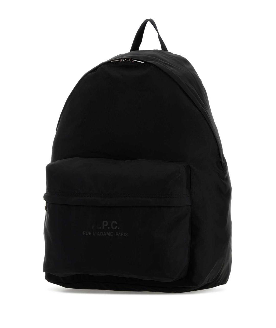 A.P.C. Черный тканевый рюкзак, фото 2
