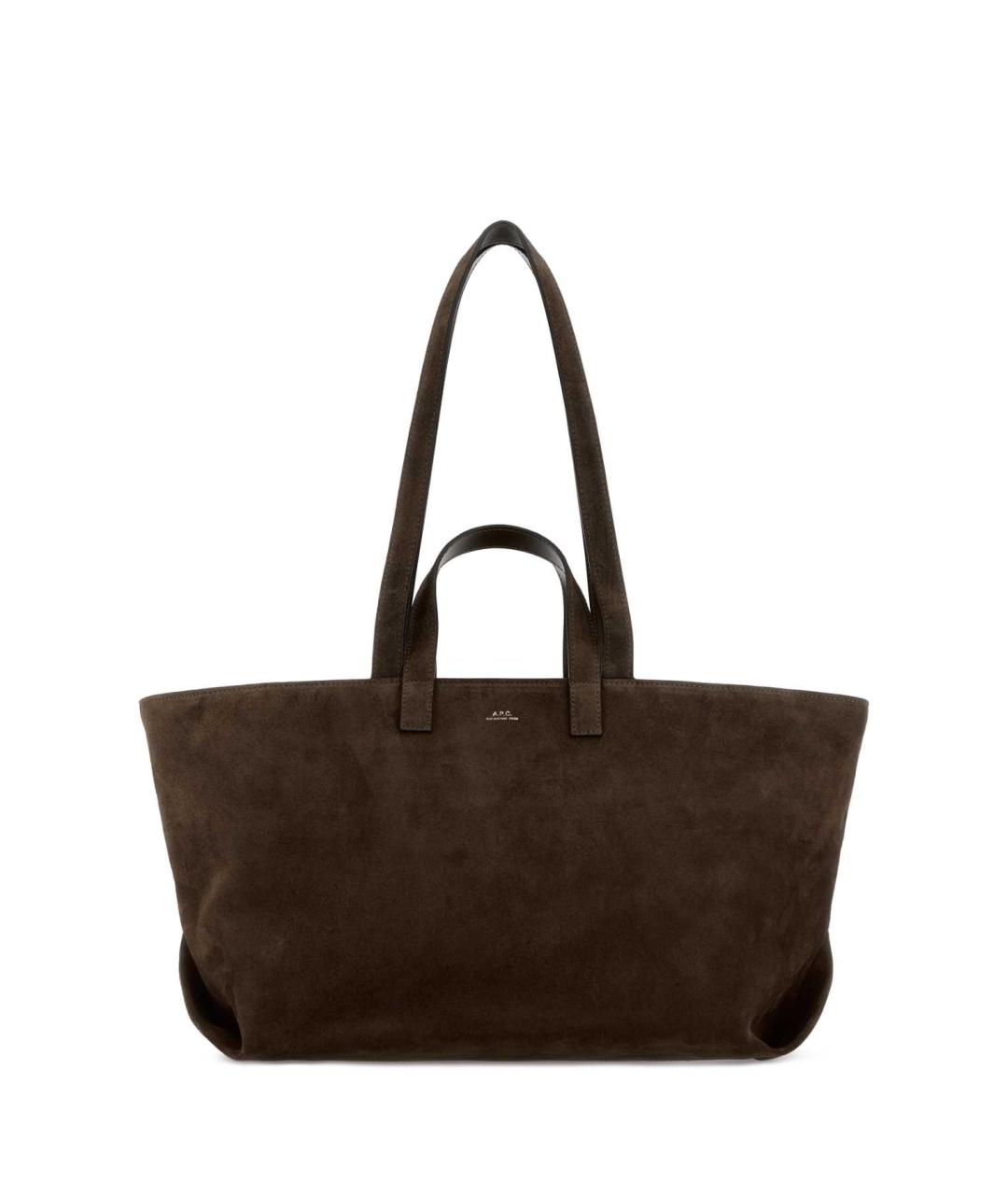 A.P.C. Коричневая сумка тоут, фото 1