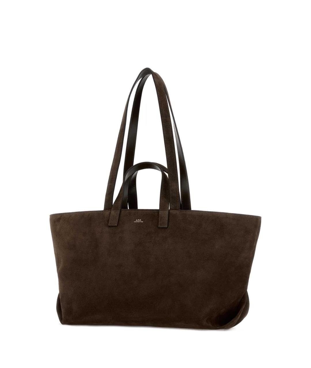 A.P.C. Коричневая сумка тоут, фото 2