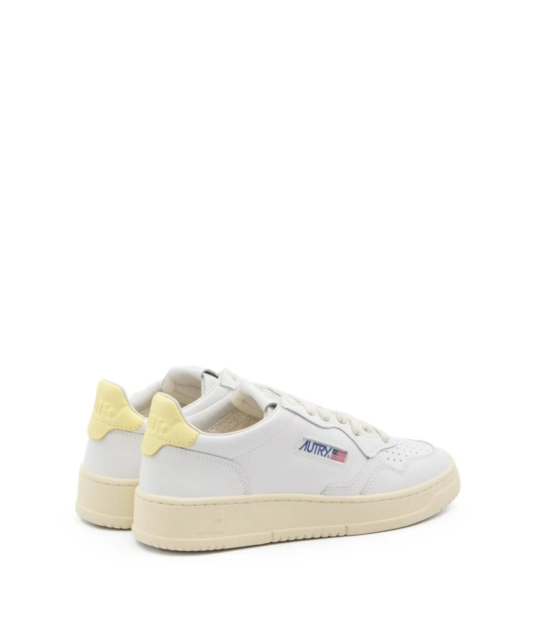 AUTRY Белые кожаные кеды, фото 5