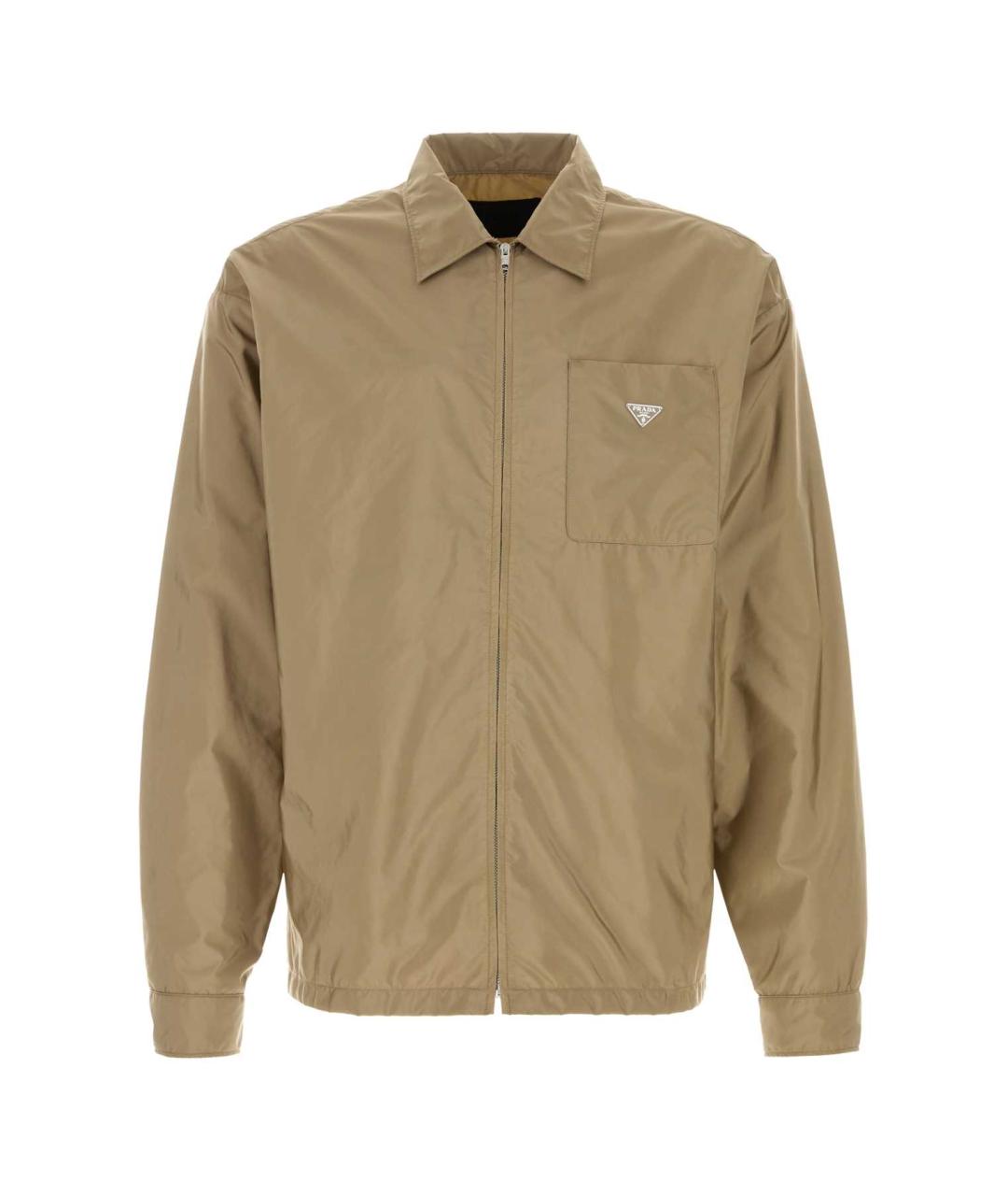 PRADA Бежевая кэжуал рубашка, фото 1