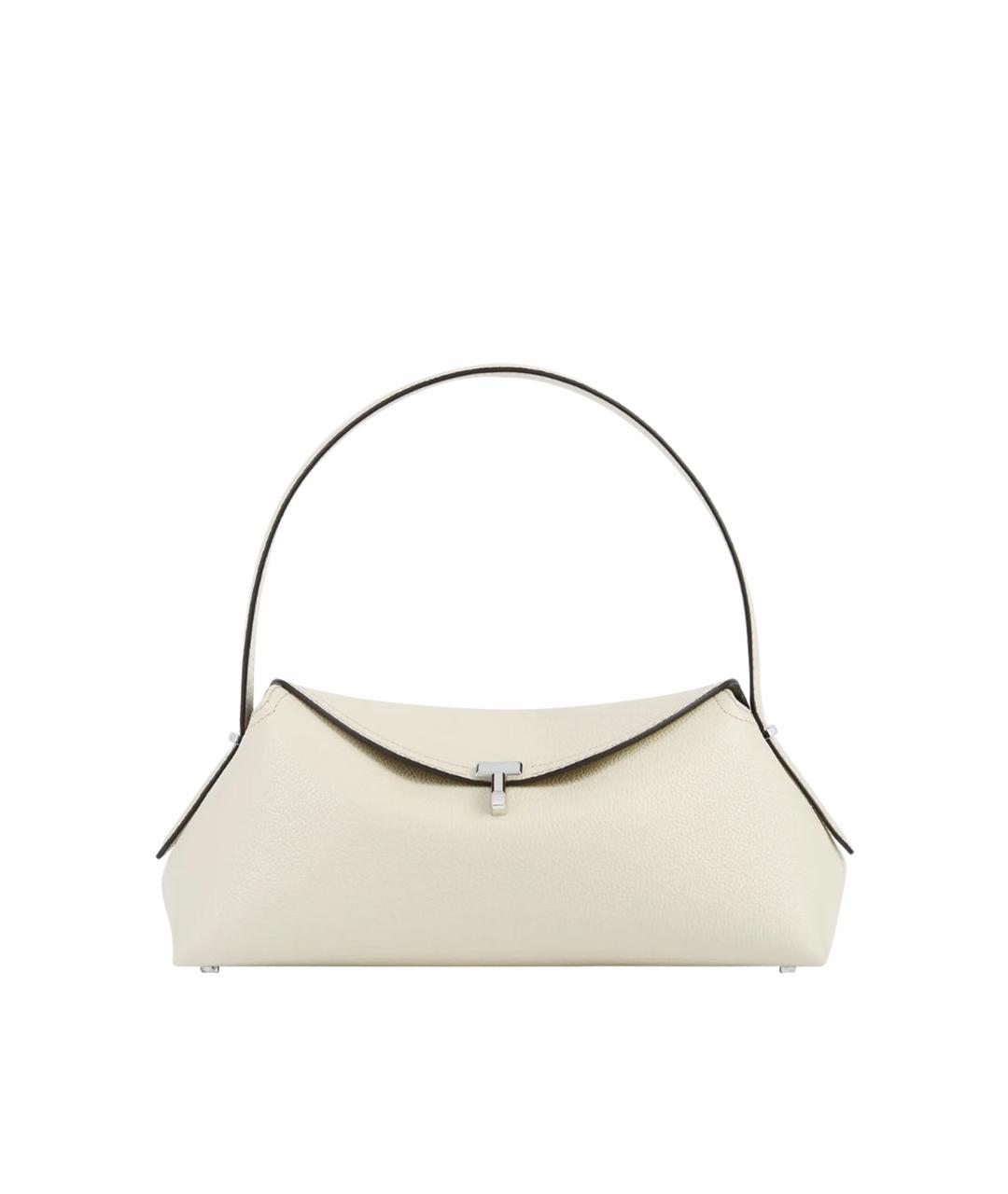 TOTEME Бежевая кожаная сумка через плечо, фото 1