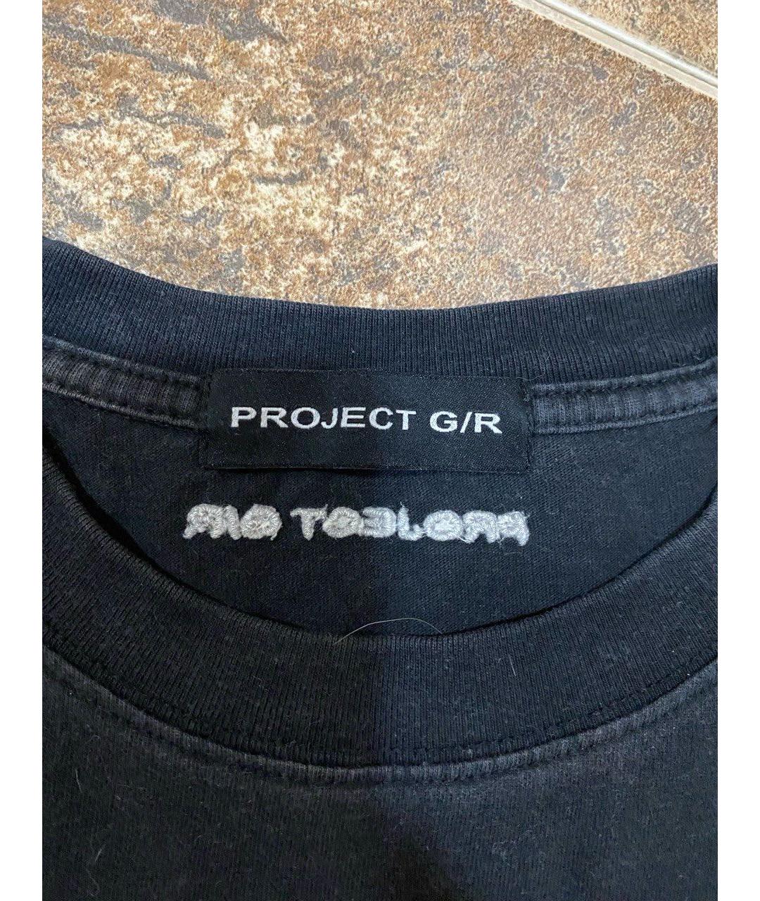 GRAILZ PROJECT G/R Черная хлопковая футболка, фото 3