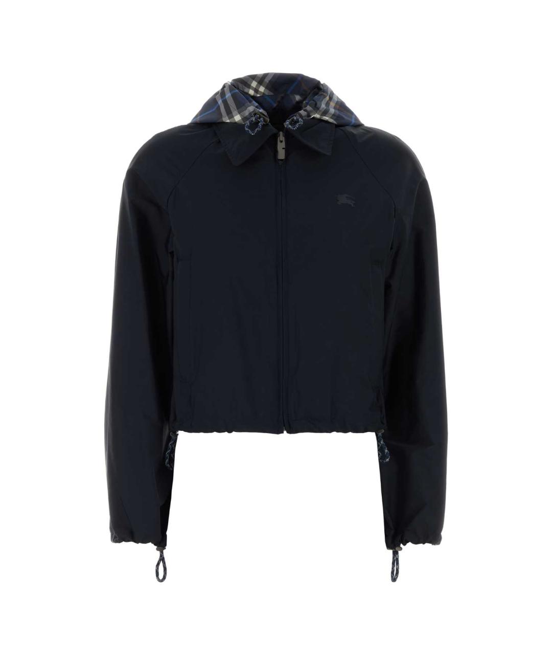 BURBERRY Синий полиамидовый жакет/пиджак, фото 1