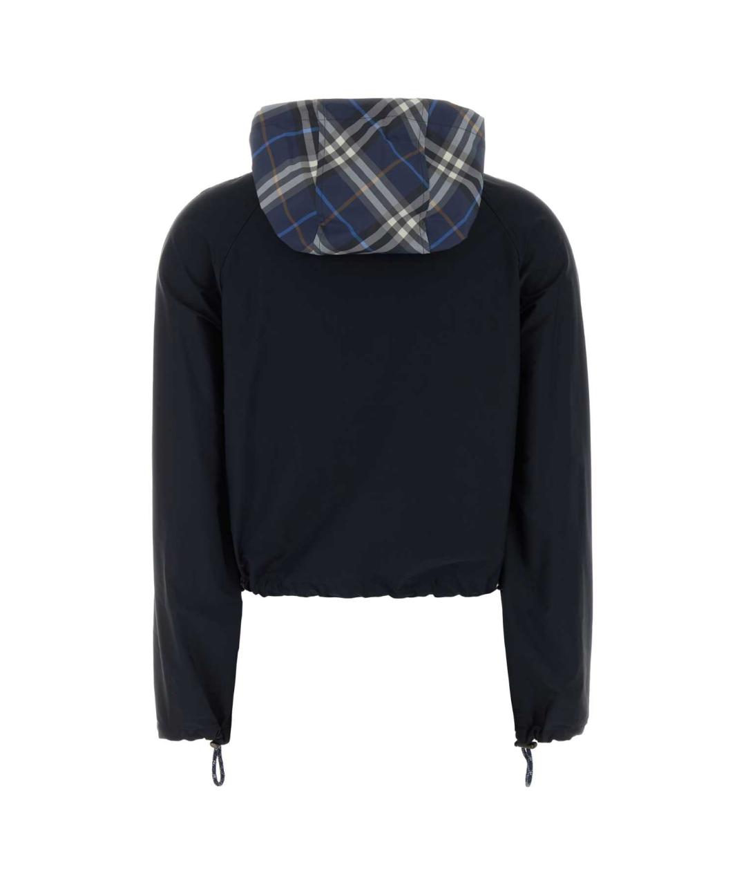BURBERRY Синий полиамидовый жакет/пиджак, фото 2