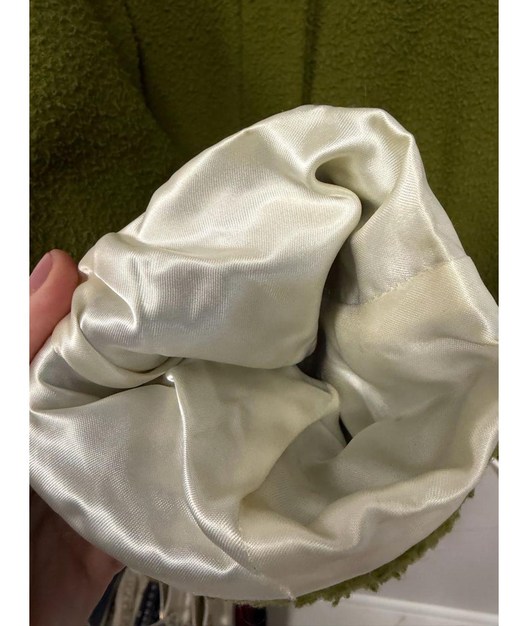 ROCHAS Зеленые шерстяное пальто, фото 4