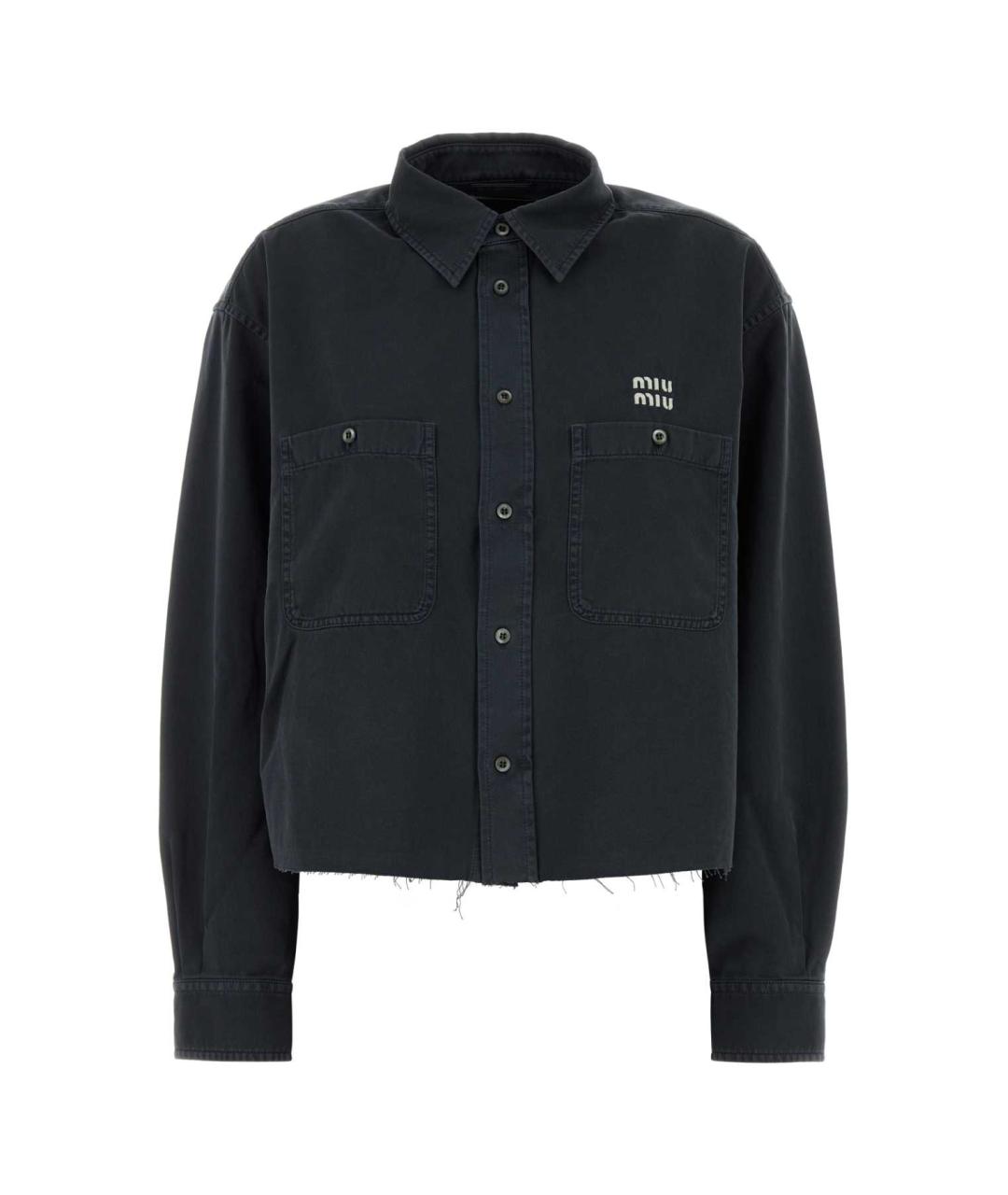 MIU MIU Хлопковая рубашка, фото 1