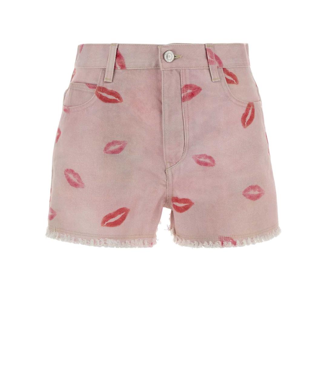 ISABEL MARANT Розовые хлопковые шорты, фото 1