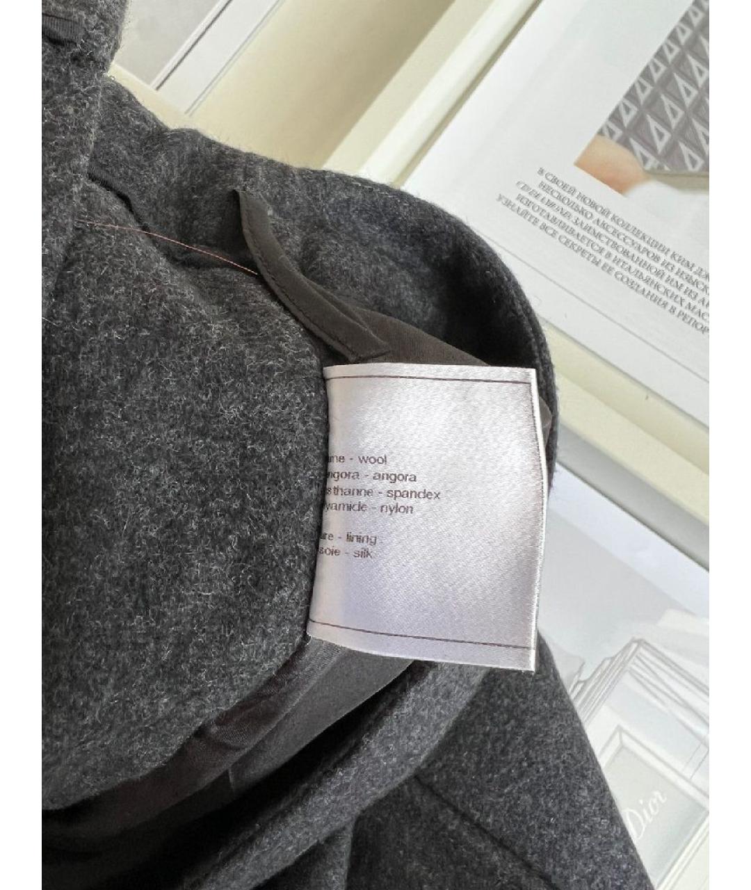 CHANEL Антрацитовая юбка мини, фото 7
