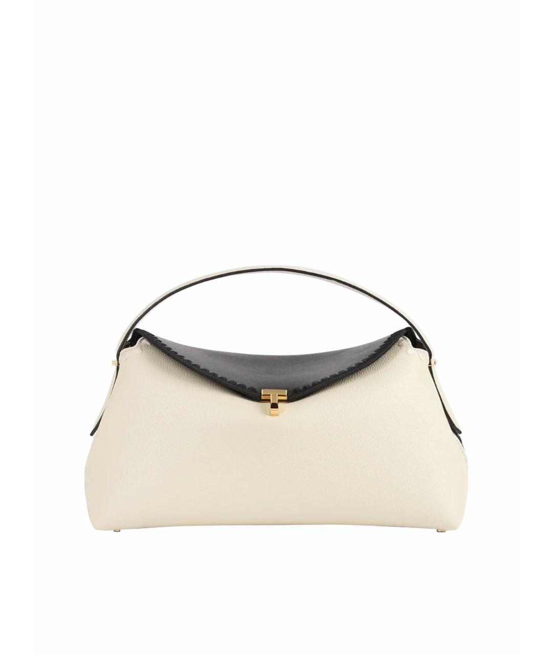 TOTEME Бежевая кожаная сумка через плечо, фото 1