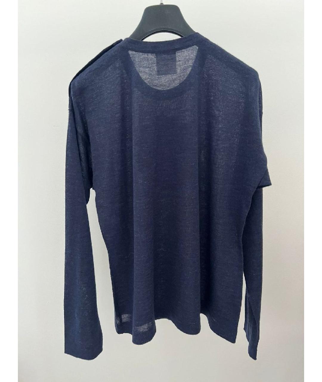 CHANEL Темно-синий джемпер / свитер, фото 2