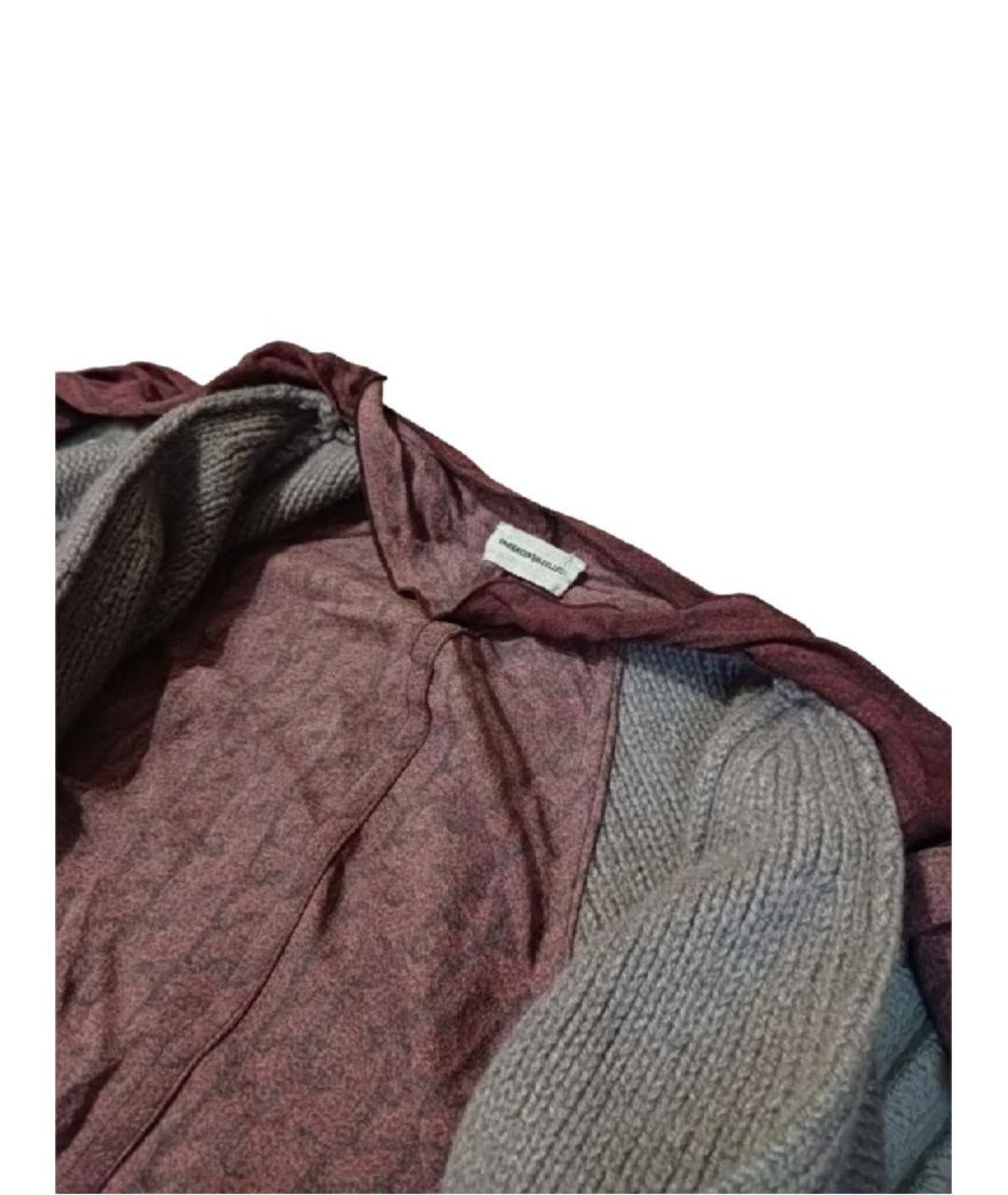 UNDERCOVER Серый шелковый кардиган, фото 6