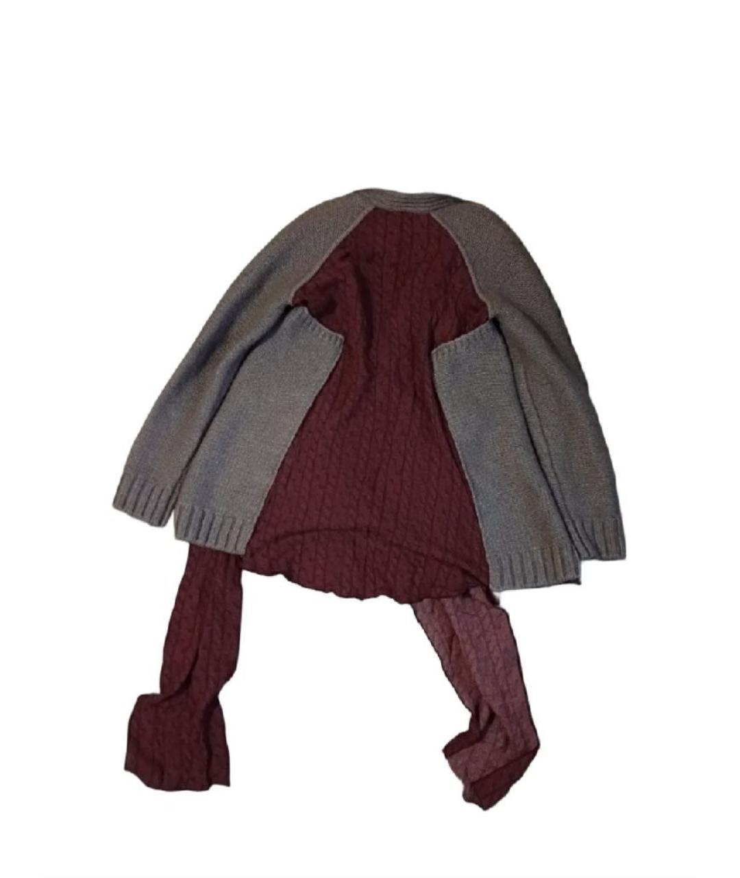 UNDERCOVER Серый шелковый кардиган, фото 2