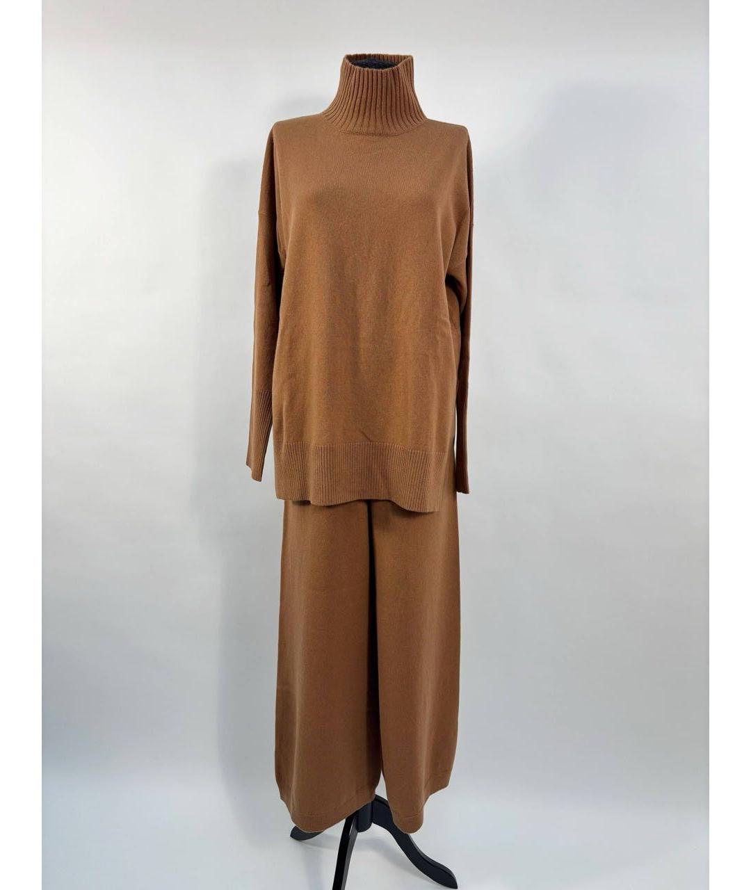 ANTONELLI Коричневый костюм с брюками, фото 4