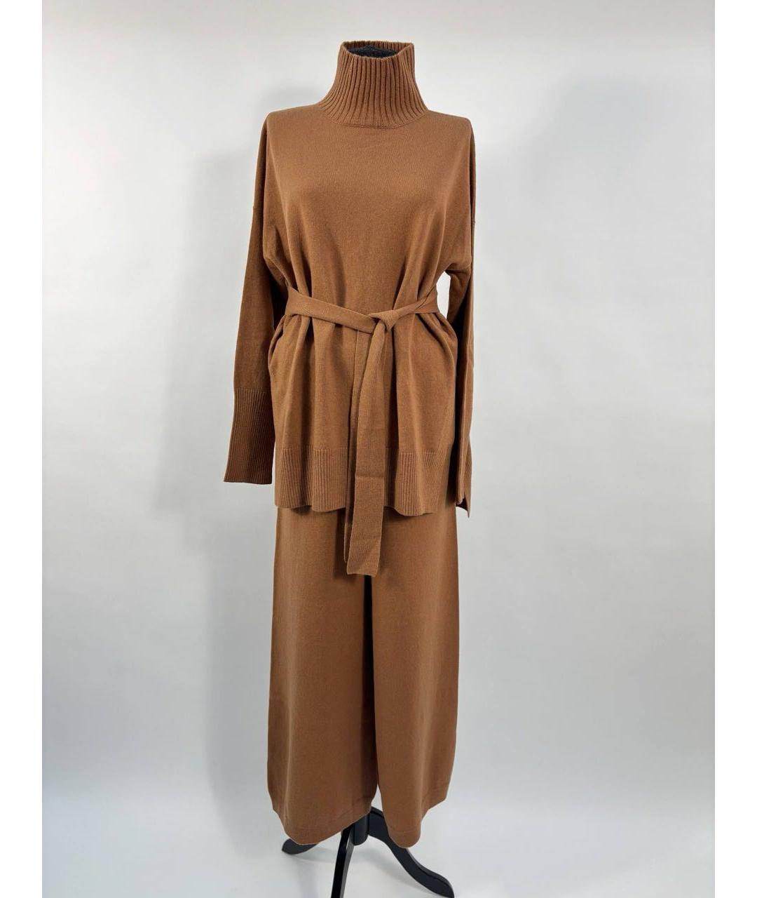 ANTONELLI Коричневый костюм с брюками, фото 7