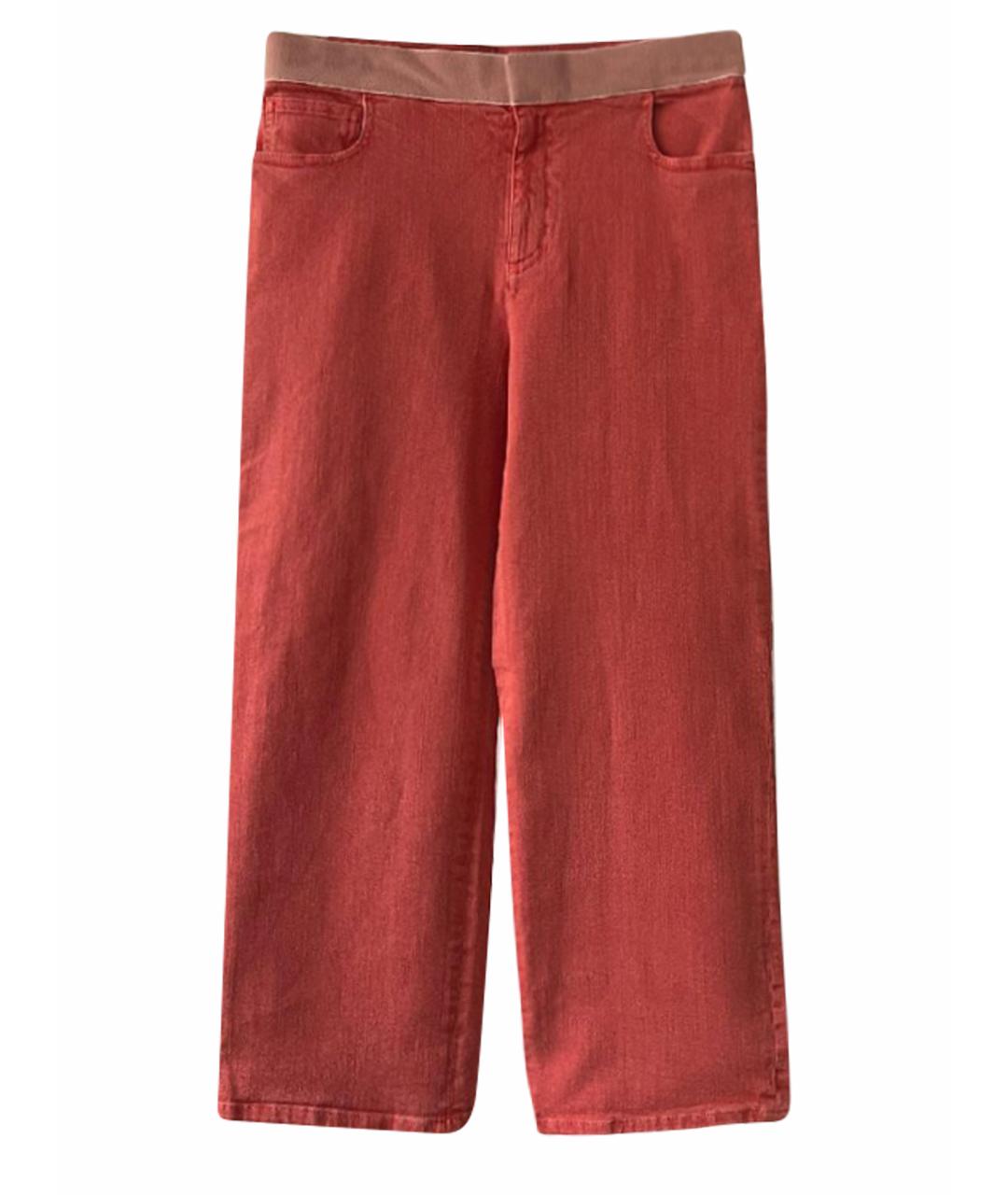 CHANEL Оранжевое брюки узкие, фото 1