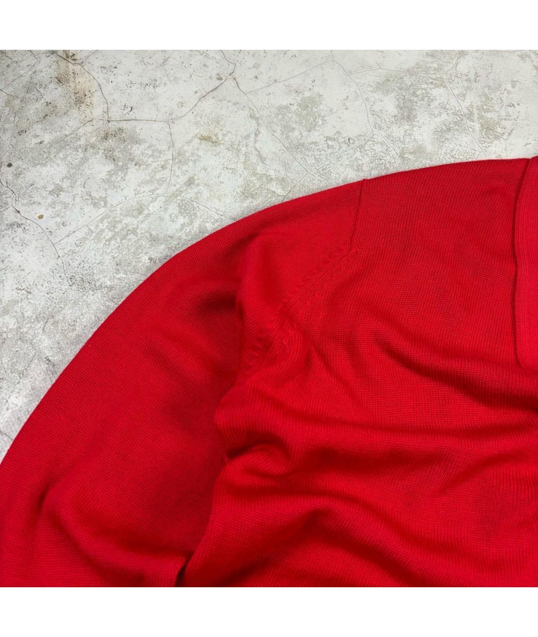 YVES SAINT LAURENT BEAUTY Красный шерстяной кардиган, фото 5