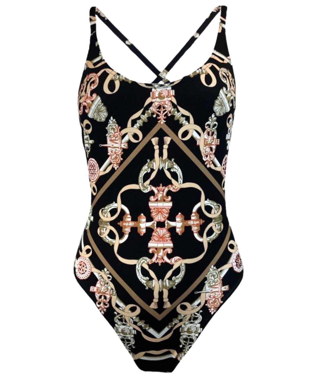 HERMES Черный полиамидовый купальник, фото 1