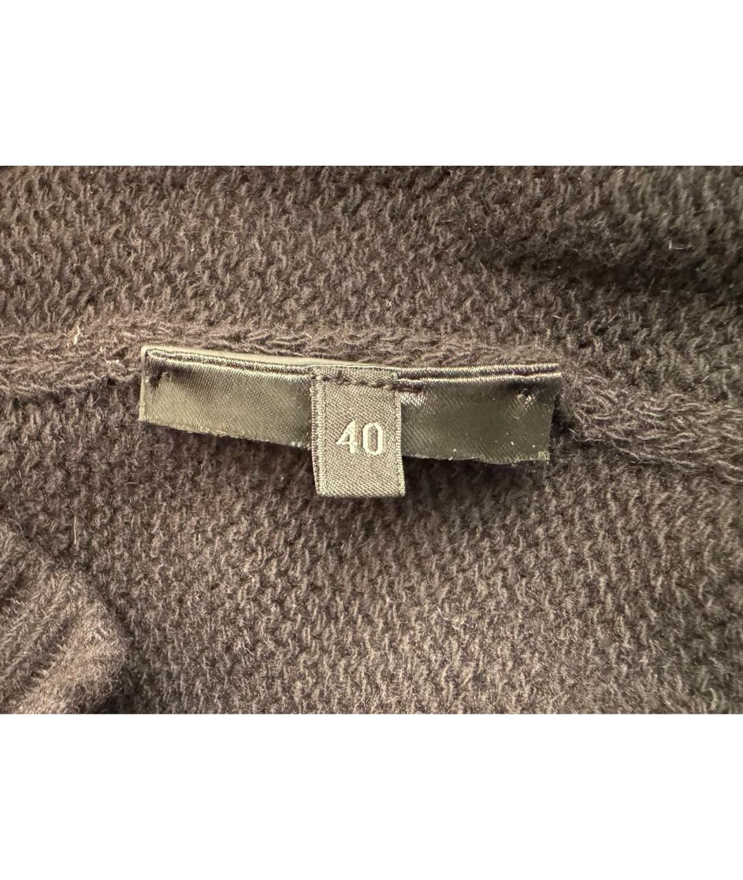 PRADA Черная кашемировая жилетка, фото 5