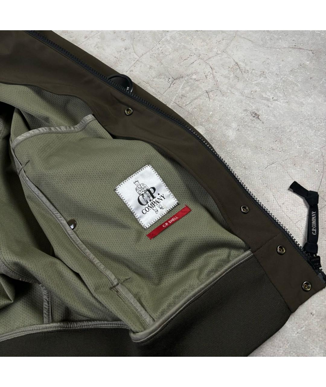 CP COMPANY Коричневая полиэстеровая куртка, фото 6