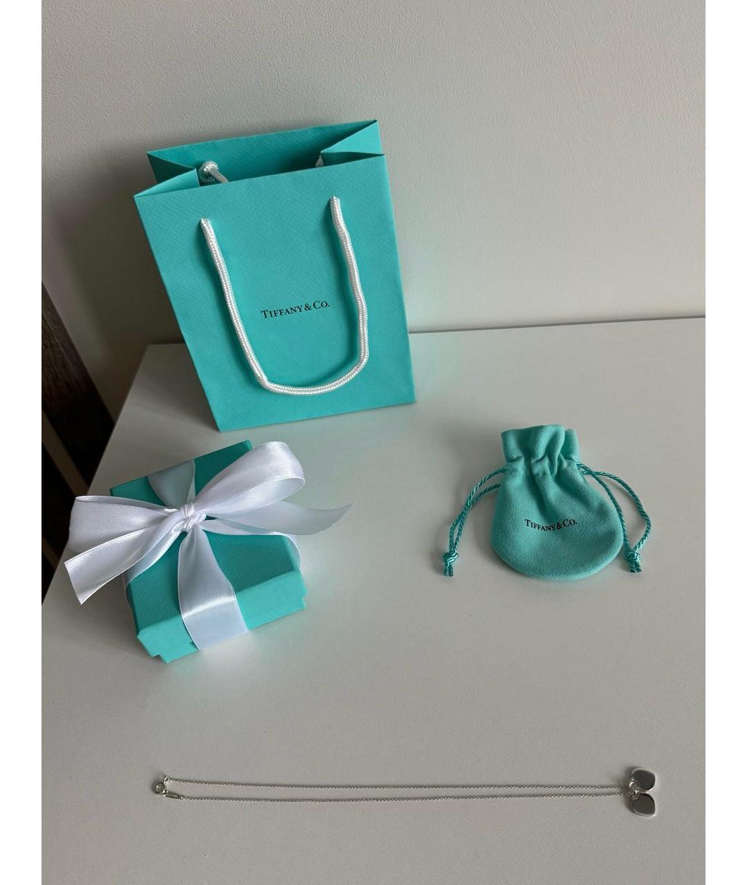 TIFFANY&CO Бирюзовая серебряная подвеска, фото 5